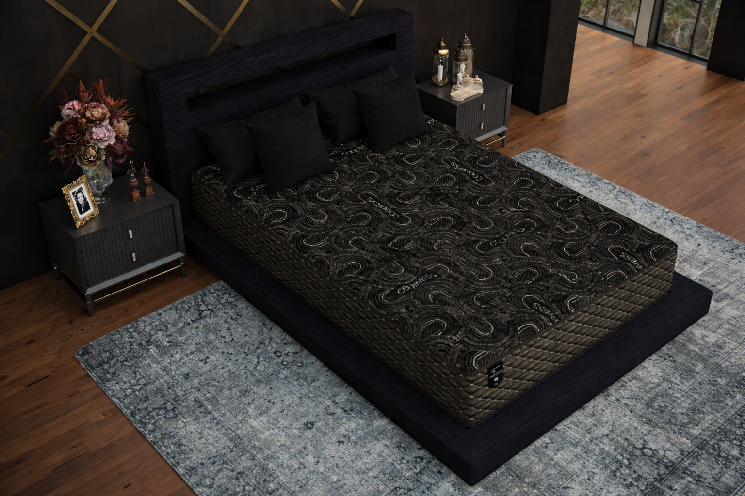 Black Visco Series Mattress